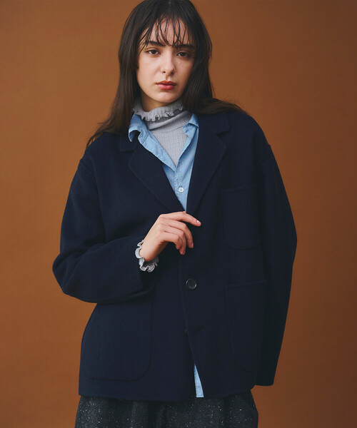 LE GLAZIK（ルグラジック）の「【LE GLAZIK】ウールリネン ダブル