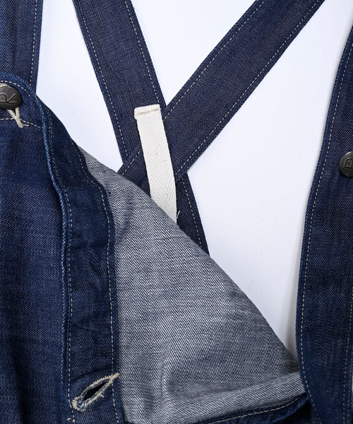 45R（フォーティファイブアール）の「モンプチデニムのエプロンドレス