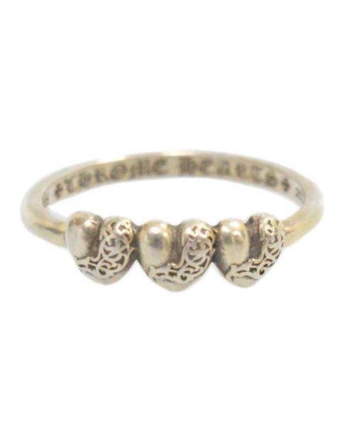 ブランド古着】バブルガム3ハート リング（リング）｜CHROME HEARTS