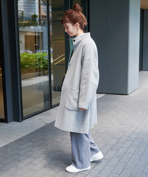 B.C STOCK（ベーセーストック）の「S120ブレンドリバーシブルミドル丈