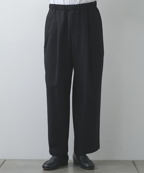 markaware/marka】〈別注〉 TWO TUCK STRAIGHT EASY PANTS（スラックス
