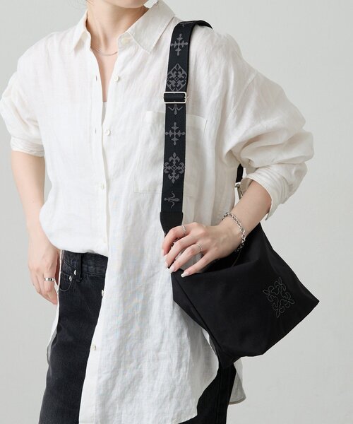 コーデュラナイロン2WAYシンプルショルダーバッグ（ショルダーバッグ