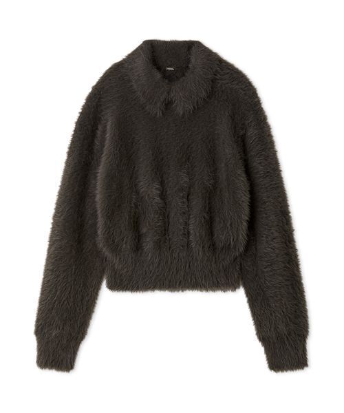 セール】【セットアイテム】衿付きニットティアードスカートコーデSET