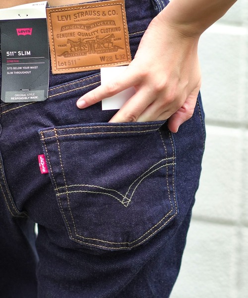 セール】【LEVI'S/リーバイス】511 スリムストレート ワンウォッシュ