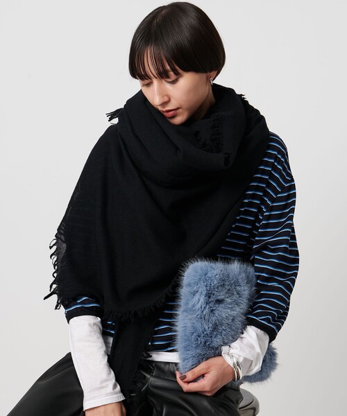 ASAUCE MELER＞AIRY SOLID ストール（ストール/ショール）｜UNITED