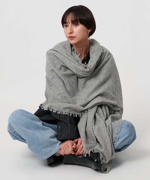 ASAUCE MELER＞AIRY SOLID ストール（ストール/ショール）｜UNITED