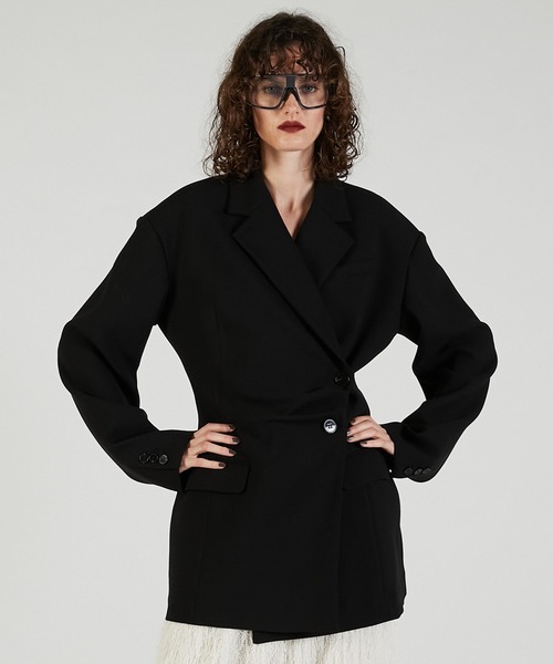 セール】ツイストタックジャケット / Twist-tuck jacket（テーラード