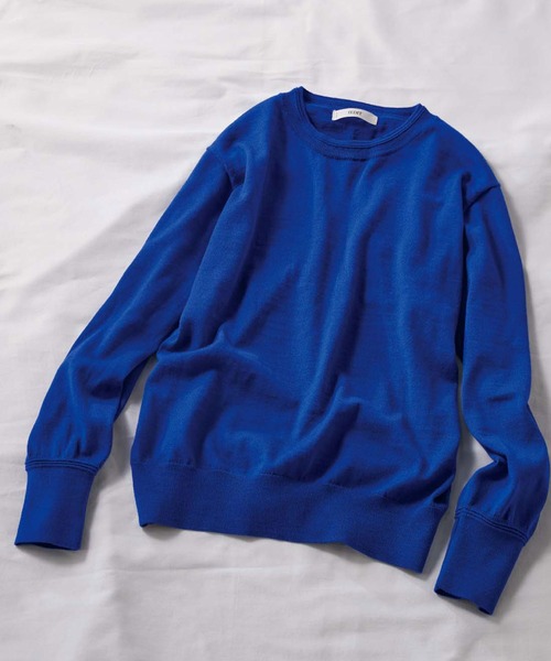 セール】IEDIT ピルクリーン加工で長く愛せるウール100％の