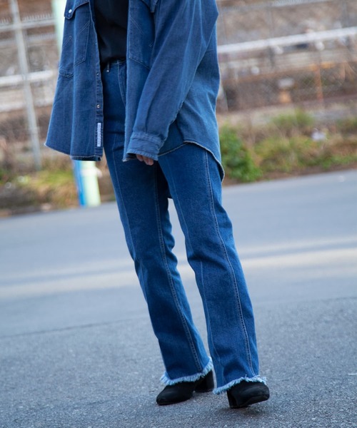 F/CE. （エフシーイー）の「F/CE. × Wrangler 77MWZ BOOT CUT JEANS by