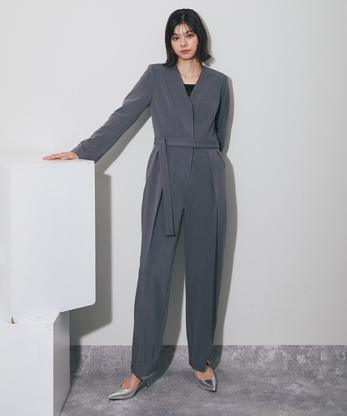 長袖オールインワンパンツドレス（スーツセット）｜SMILE ORCHID
