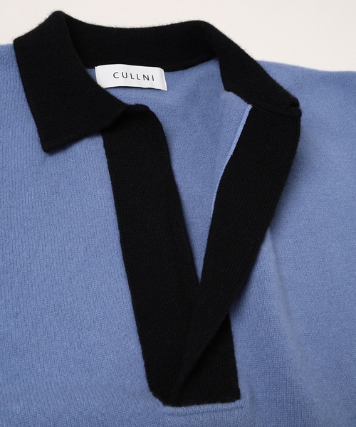 CULLNI（クルニ）の「23-AW-041 Wool Cashmere Skipper Knit（ニット