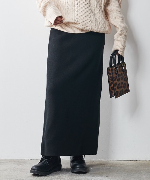 CHIC STYLE（シックスタイル）の「＜大きいサイズ＞ ニットマキシ