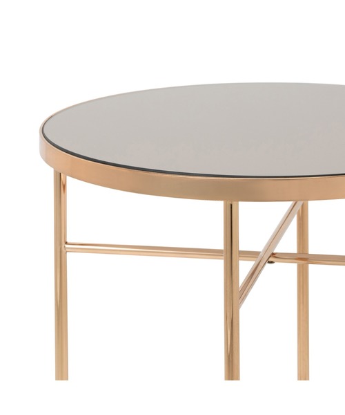 W425】マタン サイドテーブル コッパー（家具）｜Francfranc（フラン