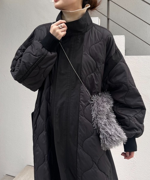 セール】≪新色登場≫【etsinta/エシンタ】切替マキシミリタリーコート