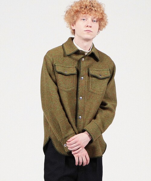 caban（キャバン）の「CABaN ウールフリース オーバーシャツ（その他