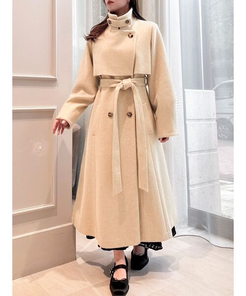 dazzlin（ダズリン）の「2WAYカラーレディコート【スタンドカラー可