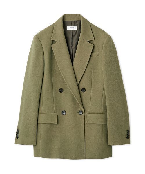 セール】オーバーサイズウールジャケット（テーラードジャケット