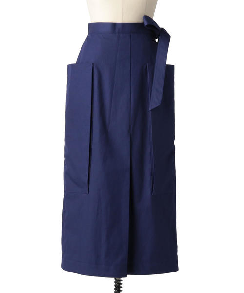 Drawer（ドゥロワー）の「Drawer リボンロングタイトスカート