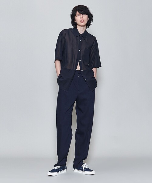 6（ロク）の「＜6(ROKU)＞スケ ショートスリーブ シャツ（シャツ