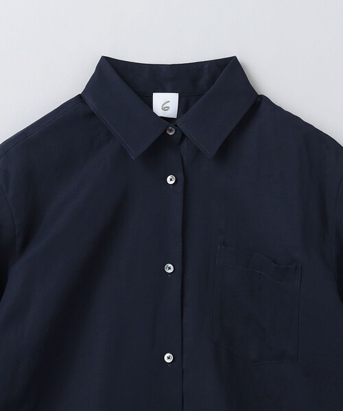 6（ロク）の「＜6(ROKU)＞スケ ショートスリーブ シャツ（シャツ