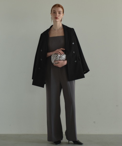 ダブルクロスオールインワンドレス / double cross all in one dress