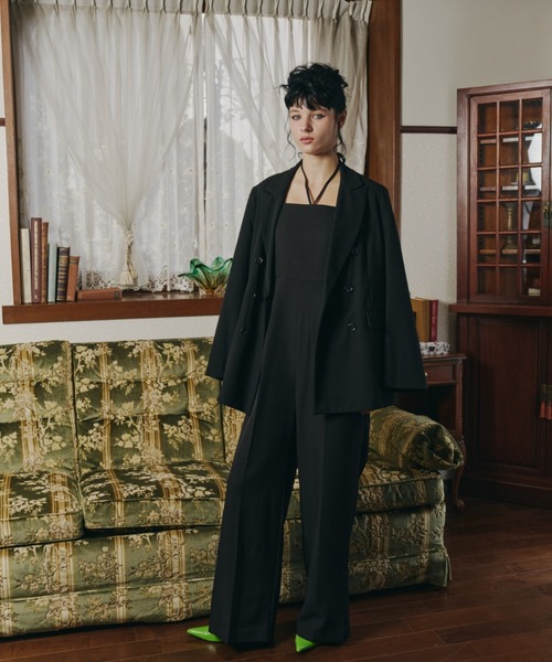 ダブルクロスオールインワンドレス / double cross all in one dress