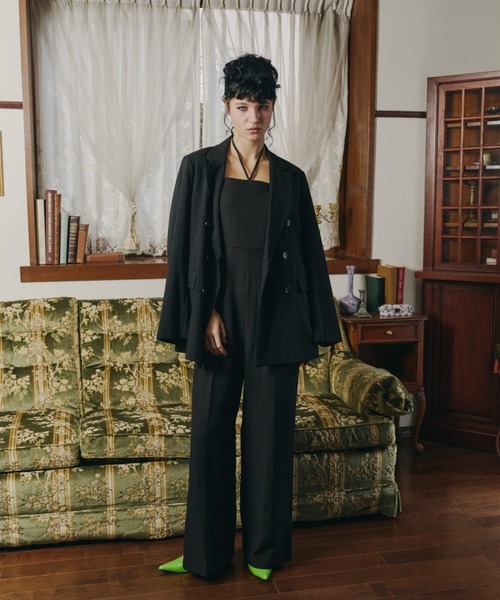 ダブルクロスオールインワンドレス / double cross all in one dress