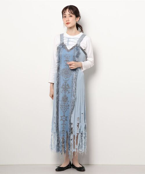 rurumu:（ルルムウ）の「rurumu:/ルルムウ/witch craft long knit OP