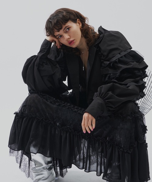 LA BELLE ETUDE（ラベルエチュード）の「2way sleeve design Jacket