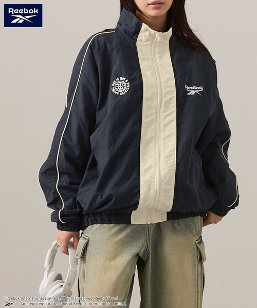 Reebok/リーボック 別注 ロゴ刺繍 オーバーサイズ ナイロントラック