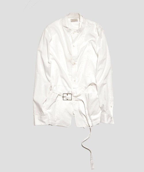 BED J.W. FORD/ベットフォード】 Layered Vest Shirts inside