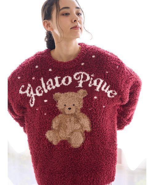 セール】【ONLINE限定】【HOLIDAY】ジェラートスノーベアジャガード