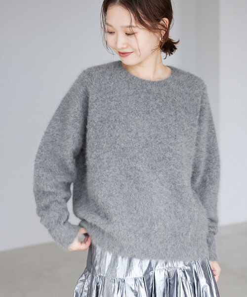 SLOBE IENA（スローブイエナ）の「フォックスウールカシミヤプル