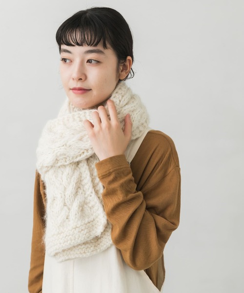 かぐれ（カグレ）の「スリアルパカウールマフラー（マフラー）」 - WEAR