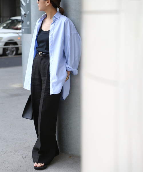 Deuxieme Classe（ドゥーズィエムクラス）の「nova ワイドシャツ