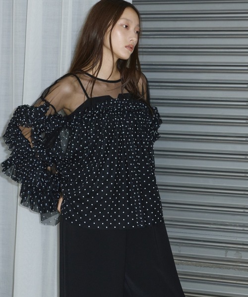 デコラティブチュールトップス / decorative tulle tops（ドレス