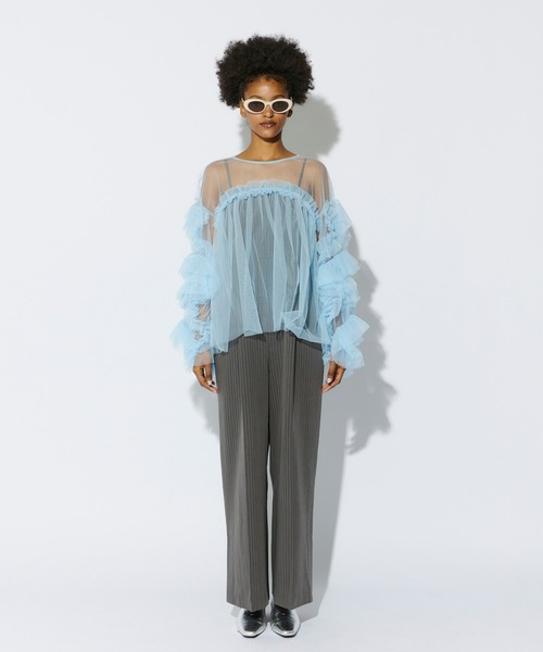 デコラティブチュールトップス / decorative tulle tops（ドレス