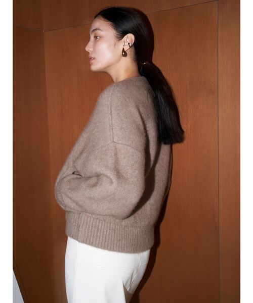 セール】CNラクーンミックスブルゾン（カーディガン/ボレロ