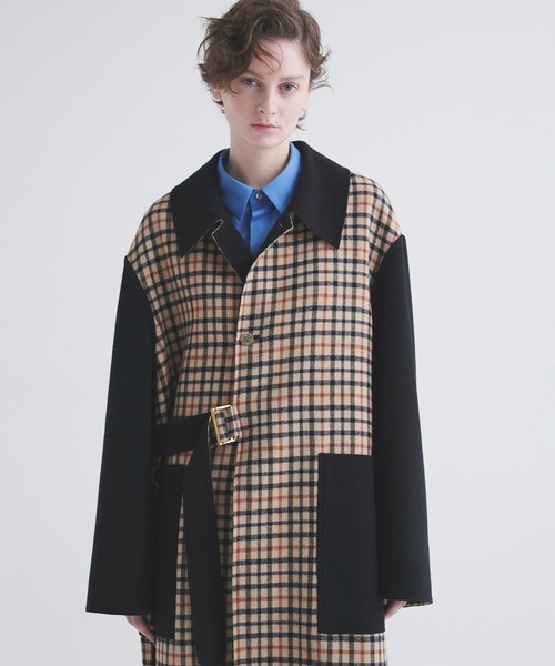 CULLNI for DAKS LONDON Tie Locken Long Coat（チェスターコート