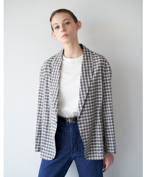 LE GLAZIK（ルグラジック）の「LE GLAZIK | ショールカラーチェック