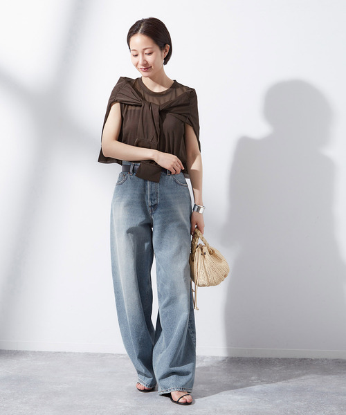 追加2》【HAIKURE/ハイクル】BETHANY BRIGHT BLUE asian fit：デニム