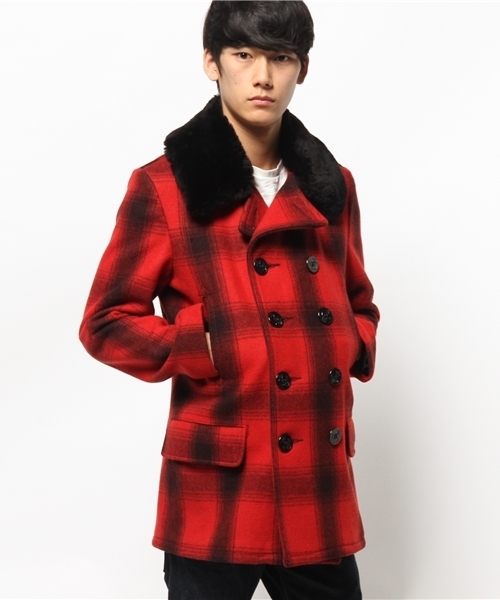 schott（ショット）の「SCHOTT × AMERICAN RAG CIE 別注ボアPコート