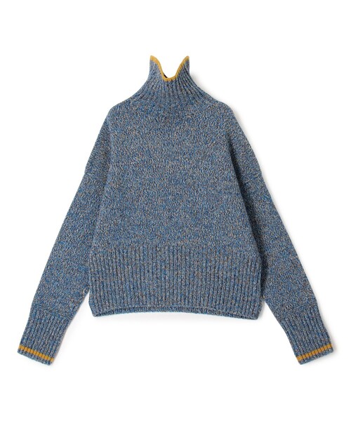 ファインラムズウール タートルネックプルオーバー（ニット/セーター