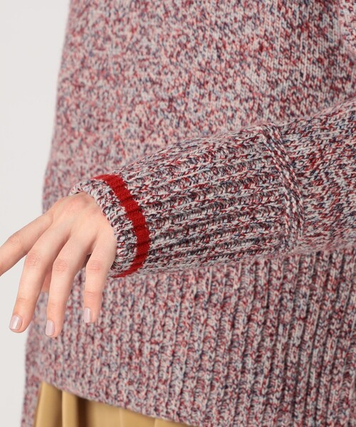 ファインラムズウール タートルネックプルオーバー（ニット/セーター