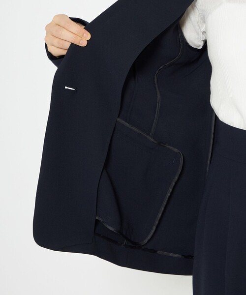 ウォッシャブル ダブルクロス ジャケット（テーラードジャケット