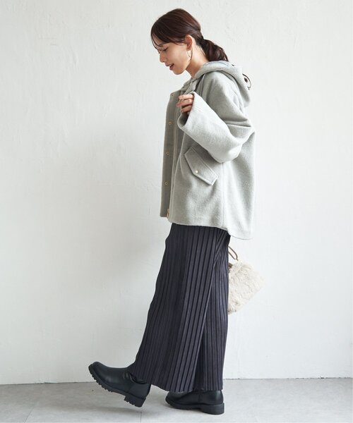 セール】【雑誌InRed1月号掲載】ブークレー2WAYフードコート（ブルゾン