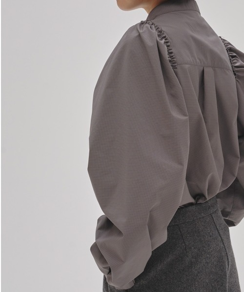 Puffshoulder Check Blouse（シャツ/ブラウス）｜TODAYFUL（トゥデイ