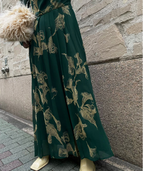 Ameri（アメリ）の「UND CALLA FLOCKY DRESS（ワンピース）」 - WEAR