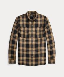 RRL（ダブル アール エル）の「チェックド ウール ツイル オーバー