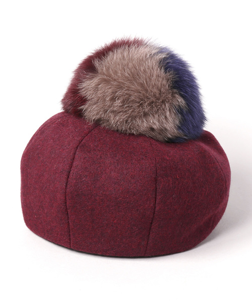 CA4LA（カシラ）の「マシュマロDISH（ハンチング/ベレー帽）」 - WEAR